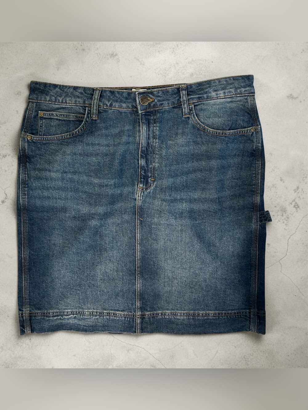 Lee Jean Carpenter Skirt